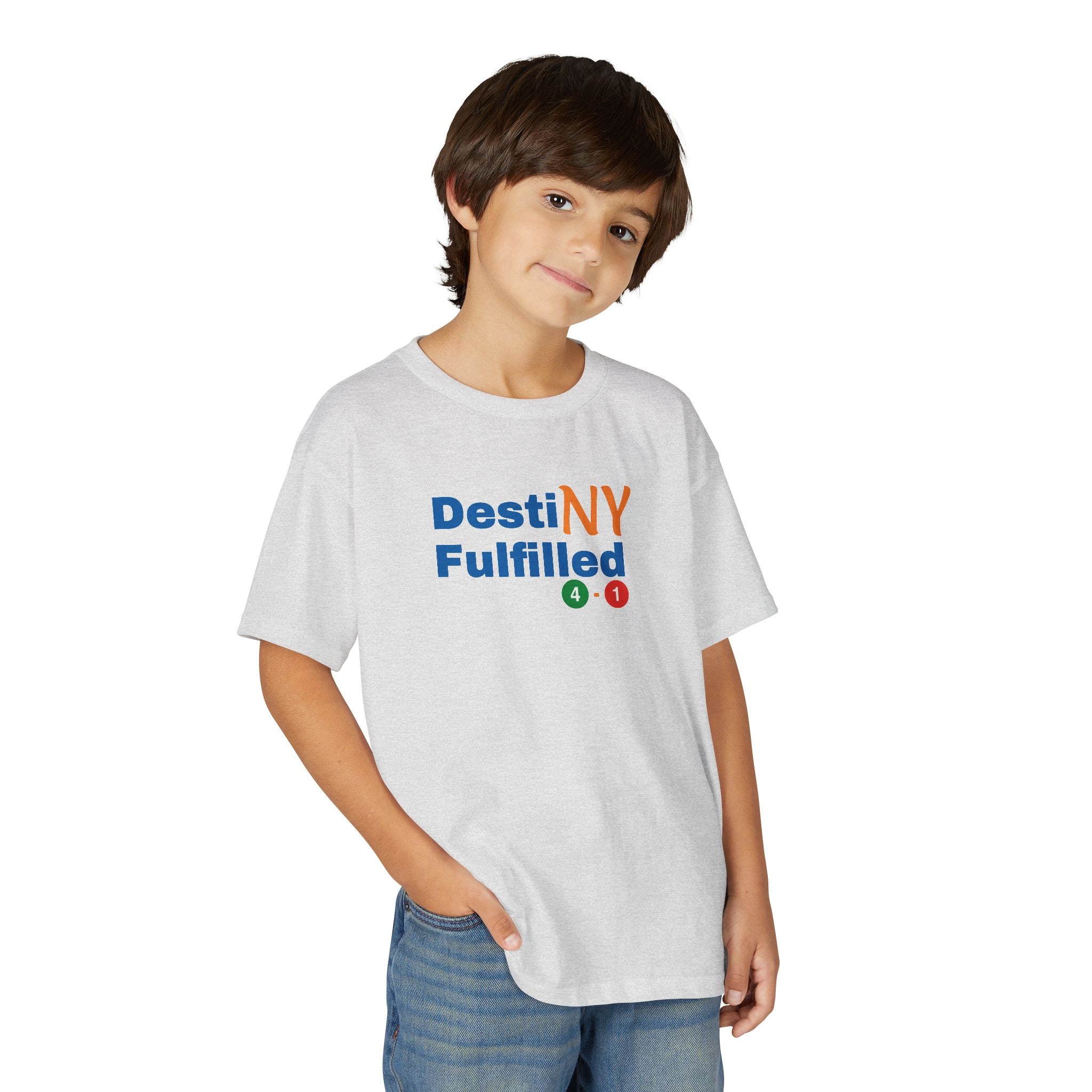 "DestiNY Fulfilled" Youth Tee — 53 Years in the Making (New York Championship)