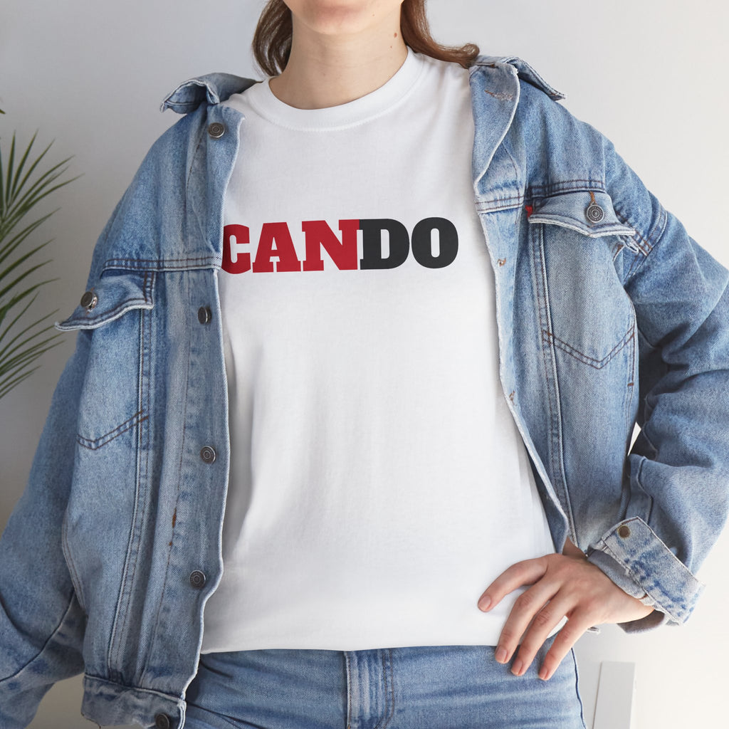 CAN•DO Motivational Tee — Inspirational Cotton T-Shirt