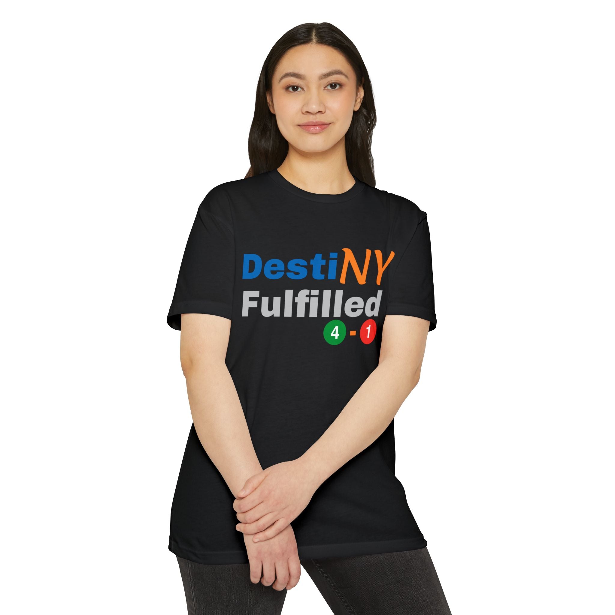 "DestiNY Fulfilled" Unisex Tee — 53 Years in the Making (New York Championship)