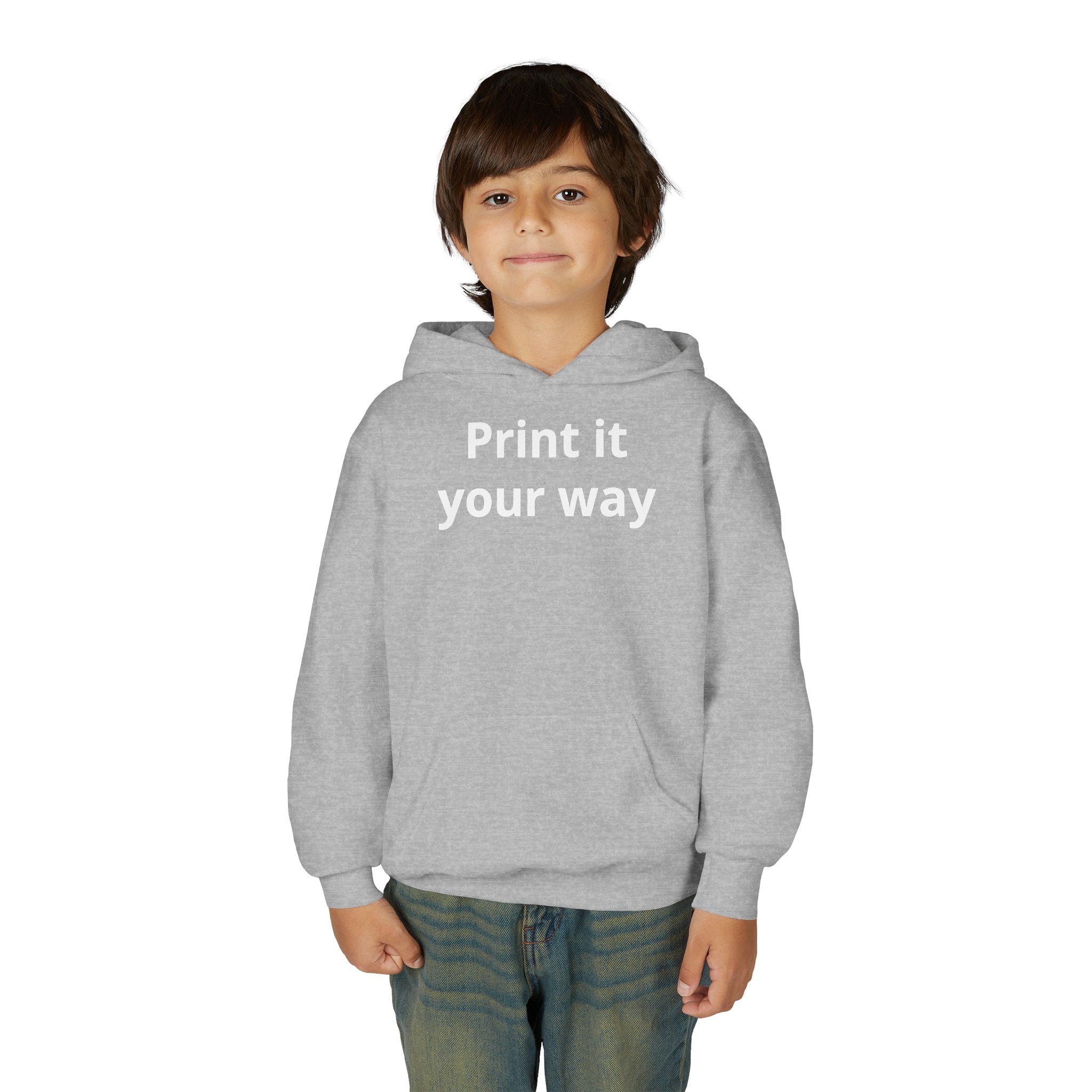 "Designed by You"  – Youth Customizable Kids' Pullover