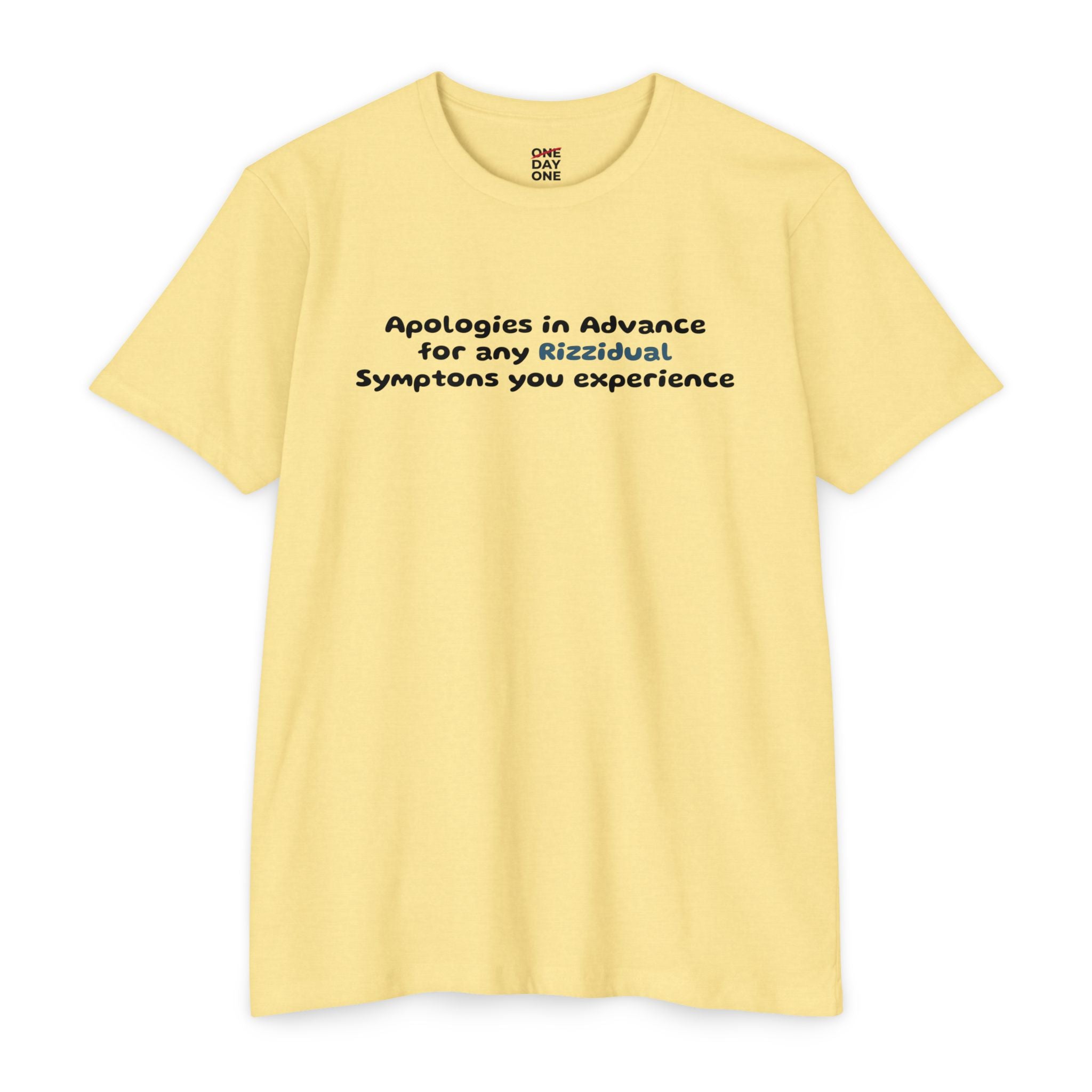 "Rizzidual" T‑Shirt w/ Back Definition