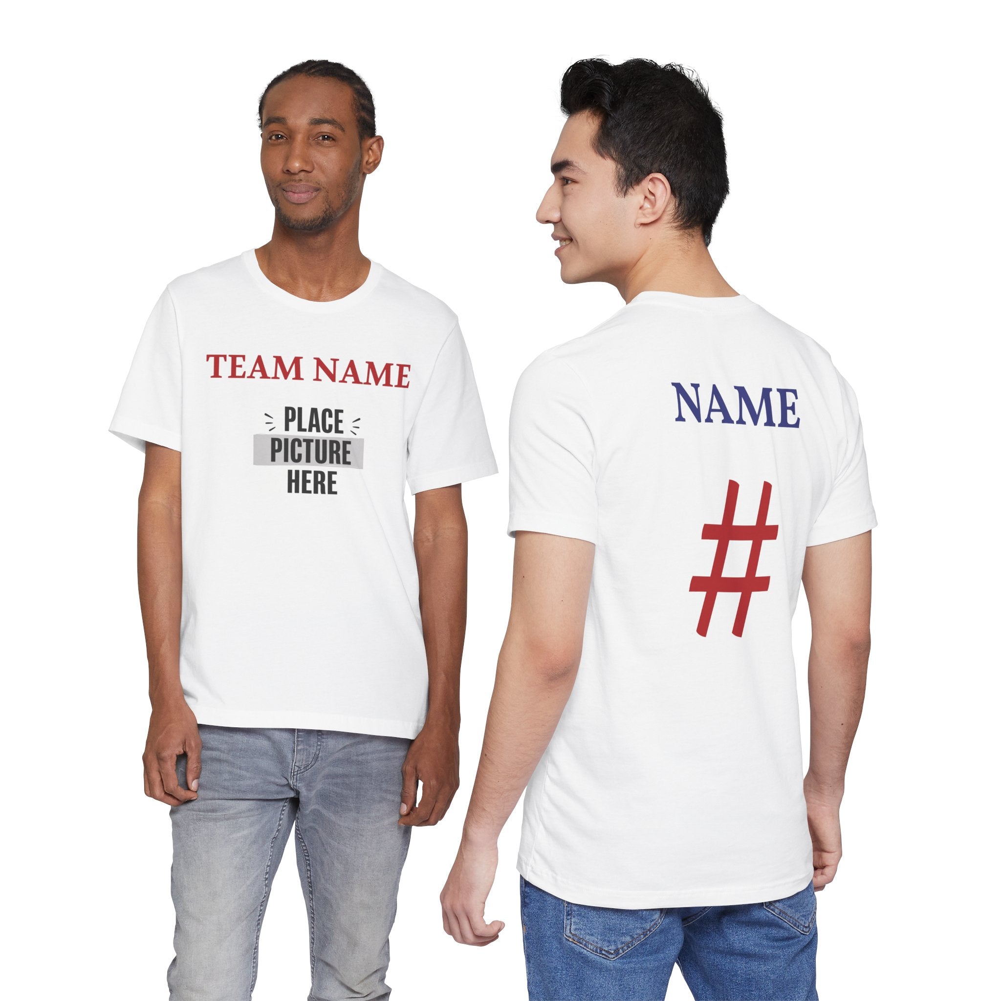 Customizable Team Supporter T-shirt Unisex
