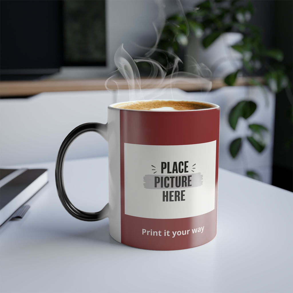 Color-Changing Coffee Mug — Heat Reveal Design (11 oz)