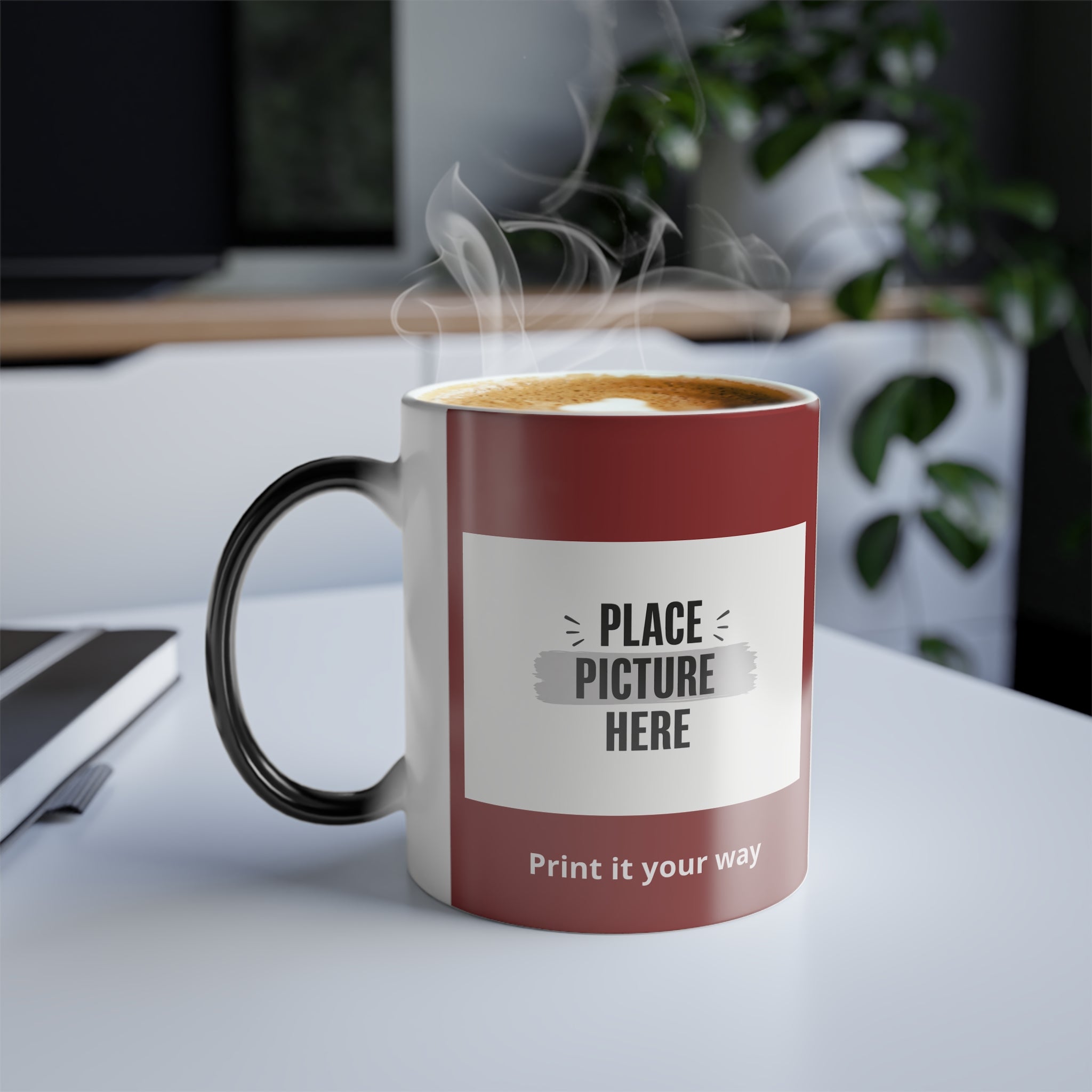 Color-Changing Coffee Mug — Heat Reveal Design (11 oz)