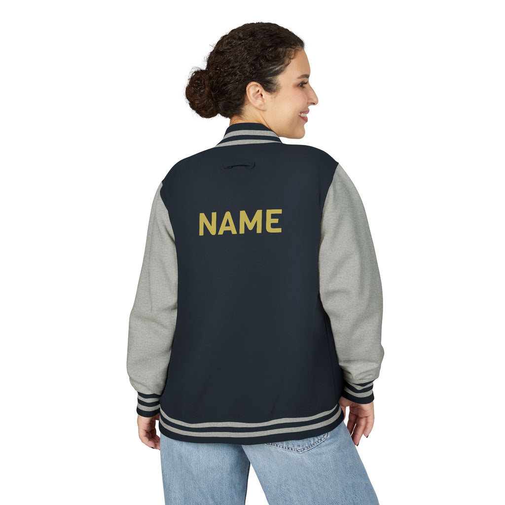 Varina Blue Devils Letterman Jacket — Personalized with name on back