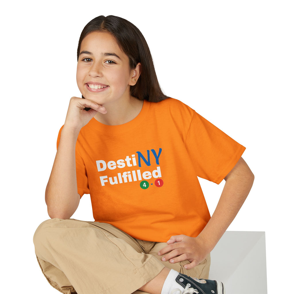 "DestiNY Fulfilled" Youth Tee — 53 Years in the Making (New York Championship)