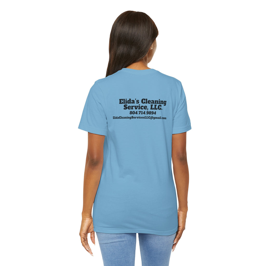 Elida's Cleaning Service Logo Tee — Staff Uniform T-Shirt