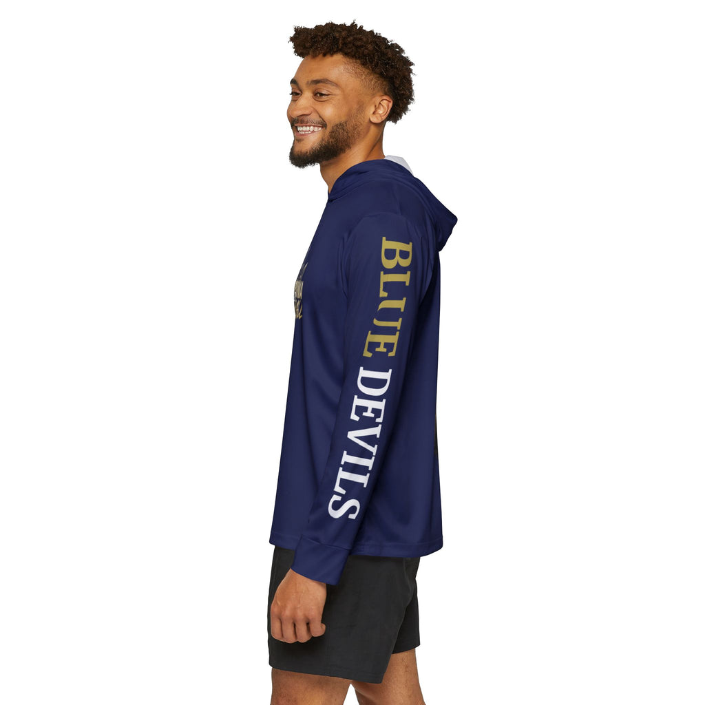 Varina Route 5 Baseball Warmup Hoodie (AOP) - Navy
