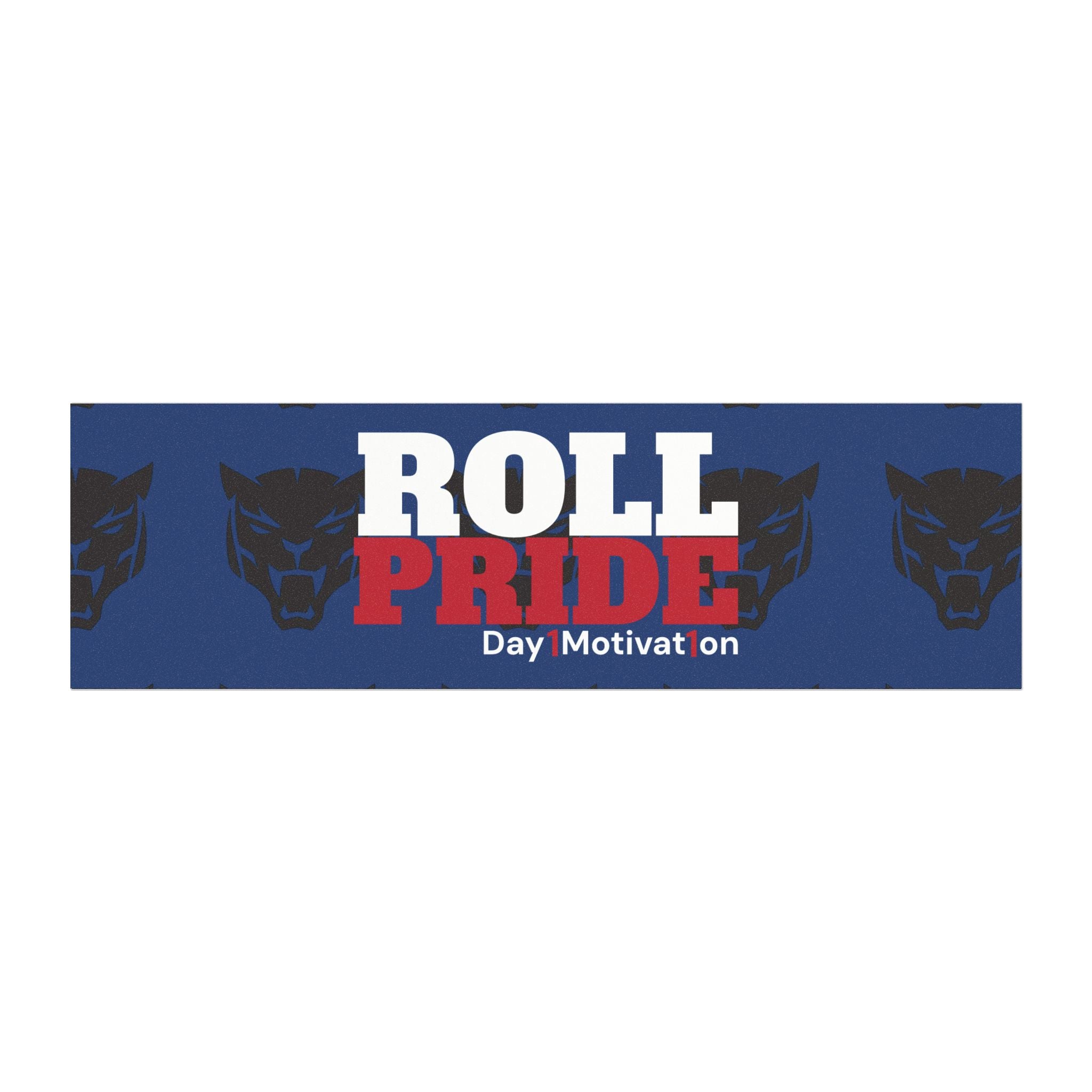 Roll Pride Car Magnet — Panther Spirit Automotive Decal