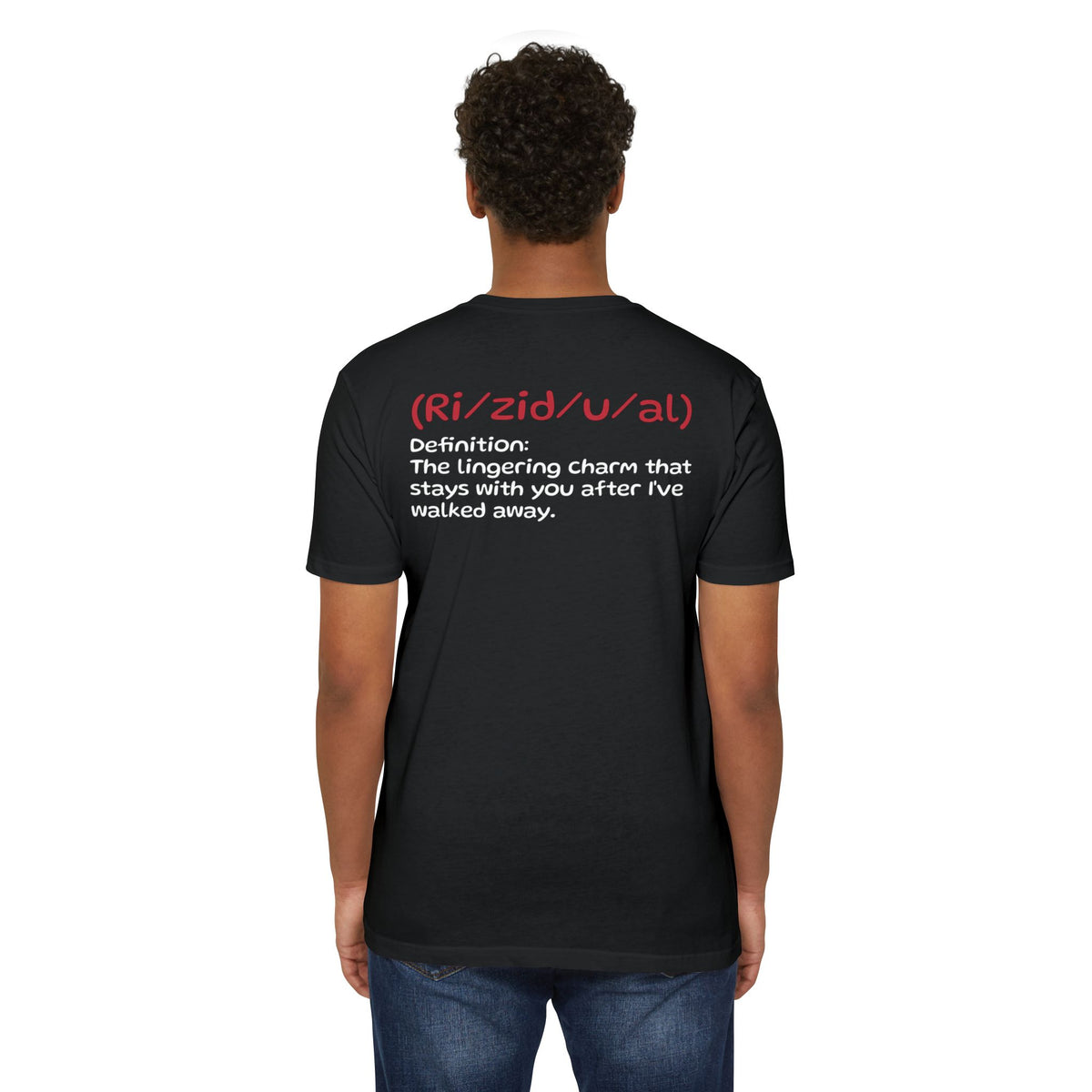 "Rizzidual" T‑Shirt w/ Back Definition