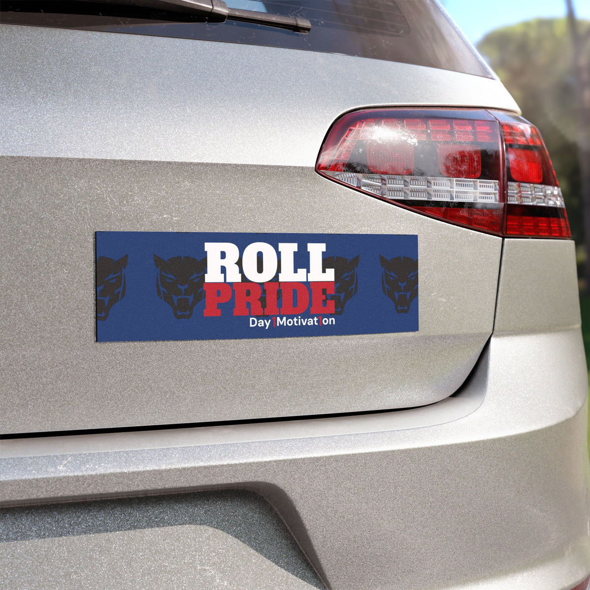 Roll Pride Car Magnet — Panther Spirit Automotive Decal