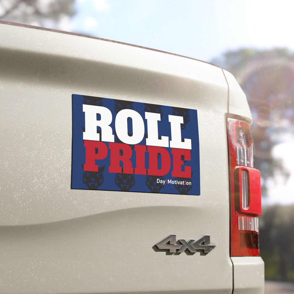 Roll Pride Car Magnet — Panther Spirit Automotive Decal