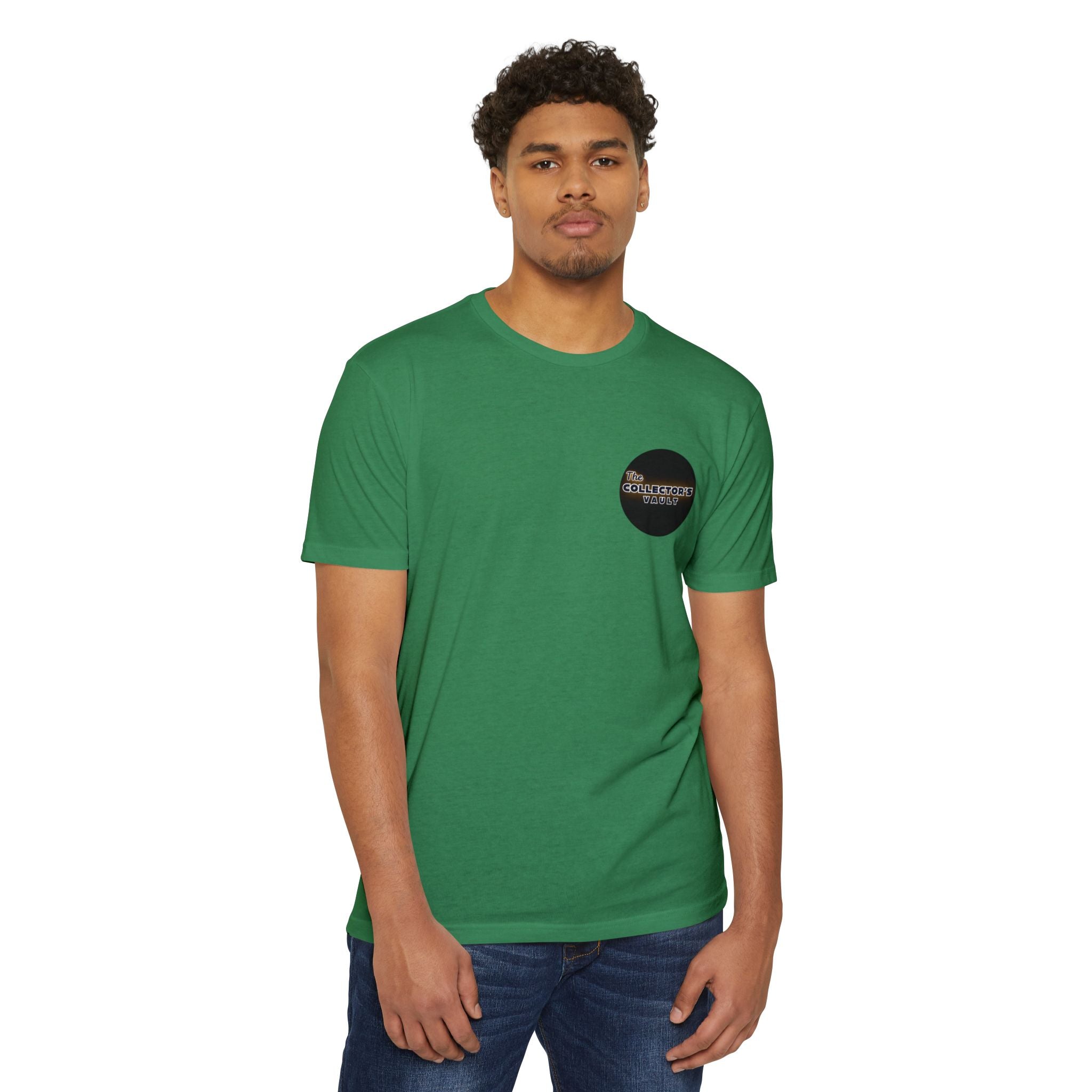 Collector's Vault Logo T-Shirt – Retro Graphic Back Print