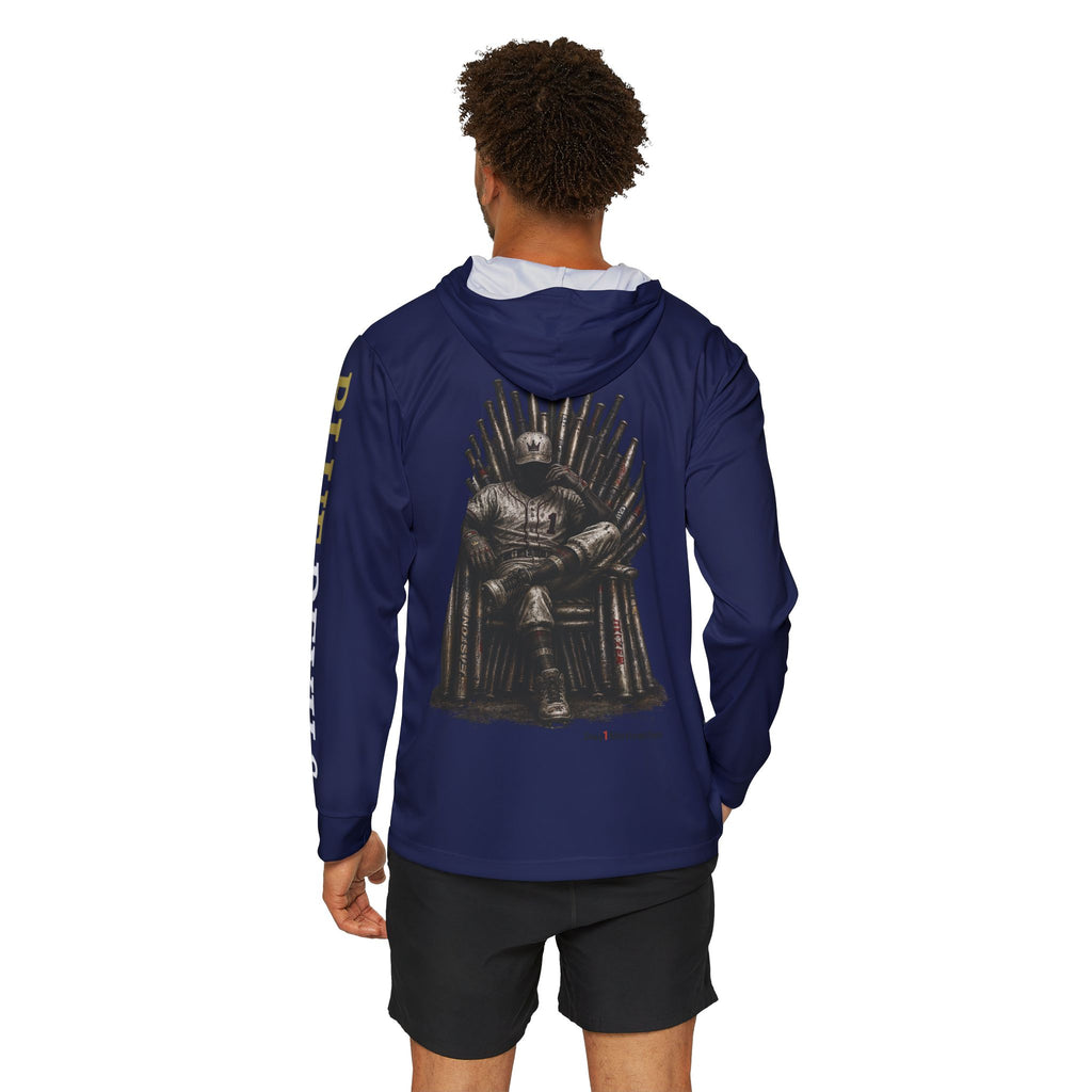 Varina Route 5 Baseball Warmup Hoodie (AOP) - Navy