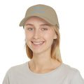Custom Embroidered Baseball Cap(text)  — "Designed by You" Low-Profile Hat