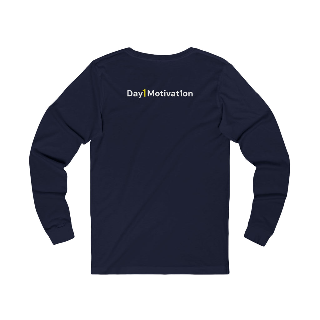 "I'm What Goals Looks Like" Long Sleeve Tee — Motivational Fitness Shirt
