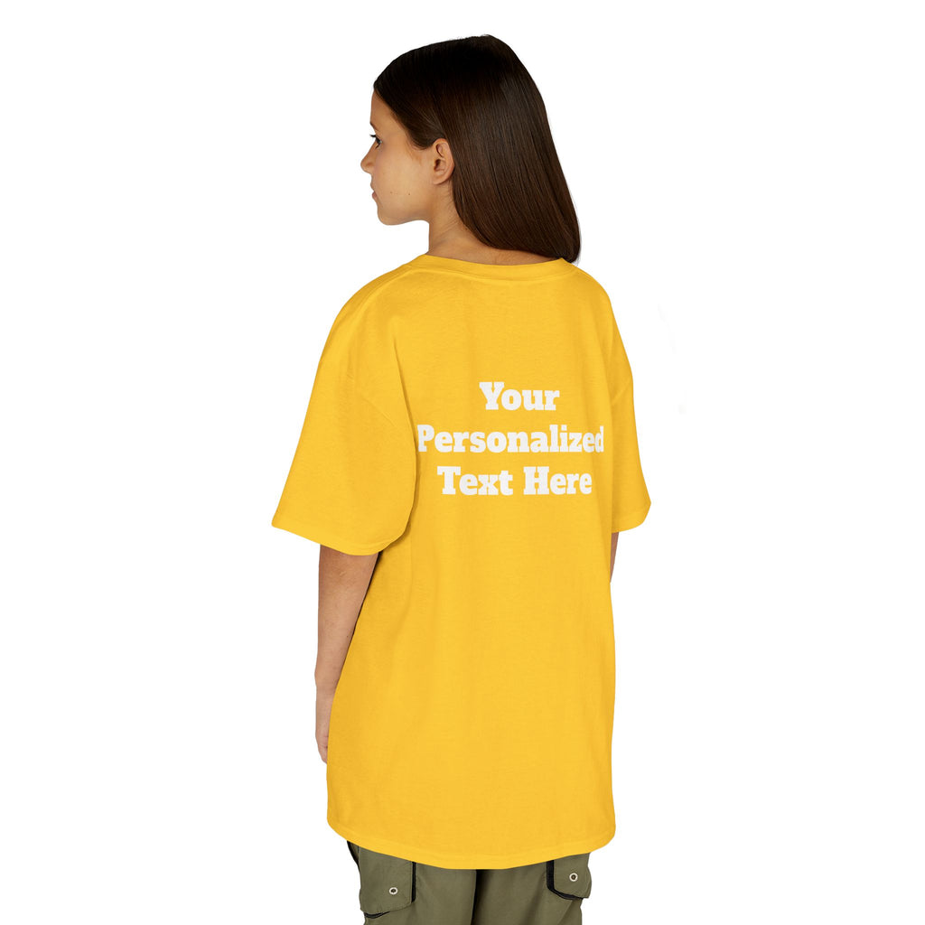 Personalized Tee for Birthdays, Team & School — "Designed by  You" Customizable Kids T-Shirt