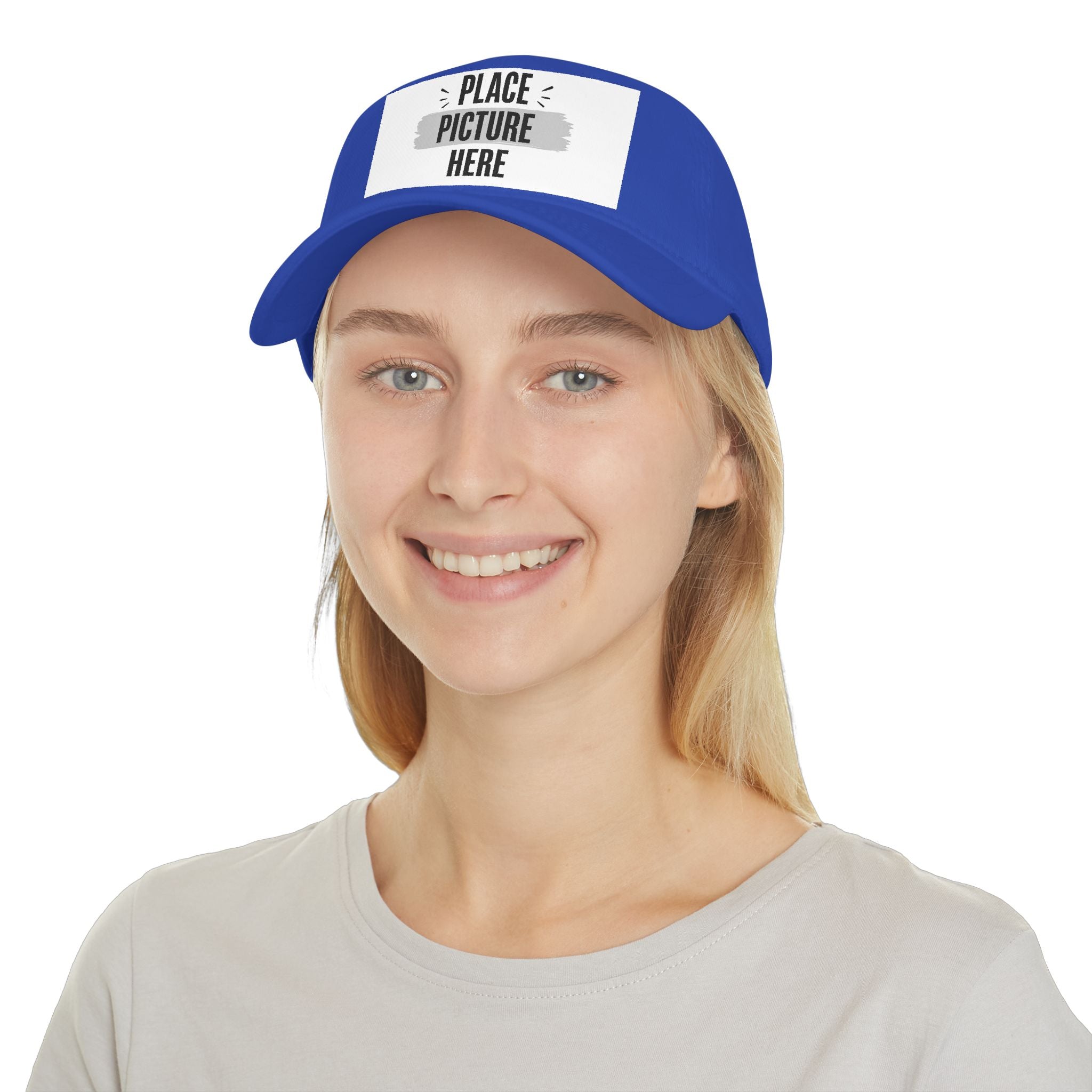 Custom Embroidered Baseball Cap(image)  — "Designed by You" Low-Profile Hat