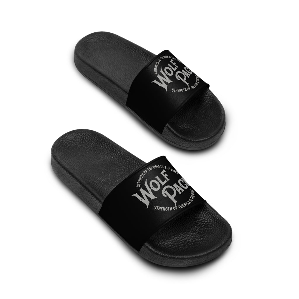 'Wolfpack' Graphic Men’s Walk-away Slides