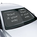 Customizable Car Sun Shade – 'Your Text' Foldable Windshield Protector