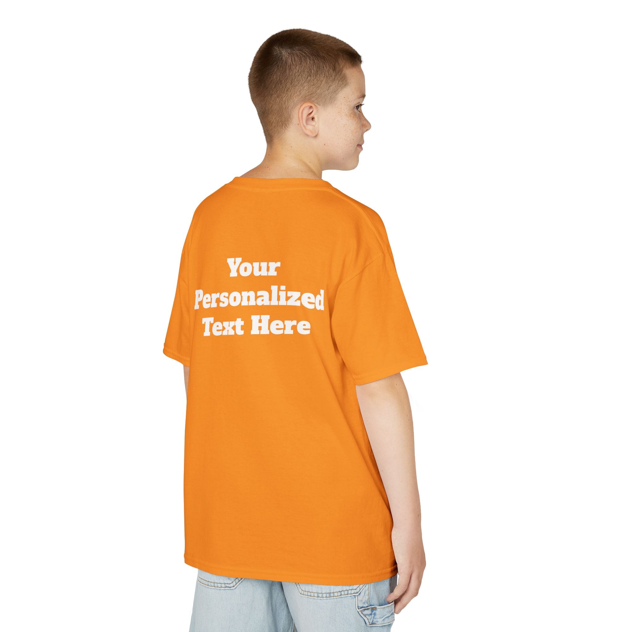 Personalized Tee for Birthdays, Team & School — "Designed by  You" Customizable Kids T-Shirt