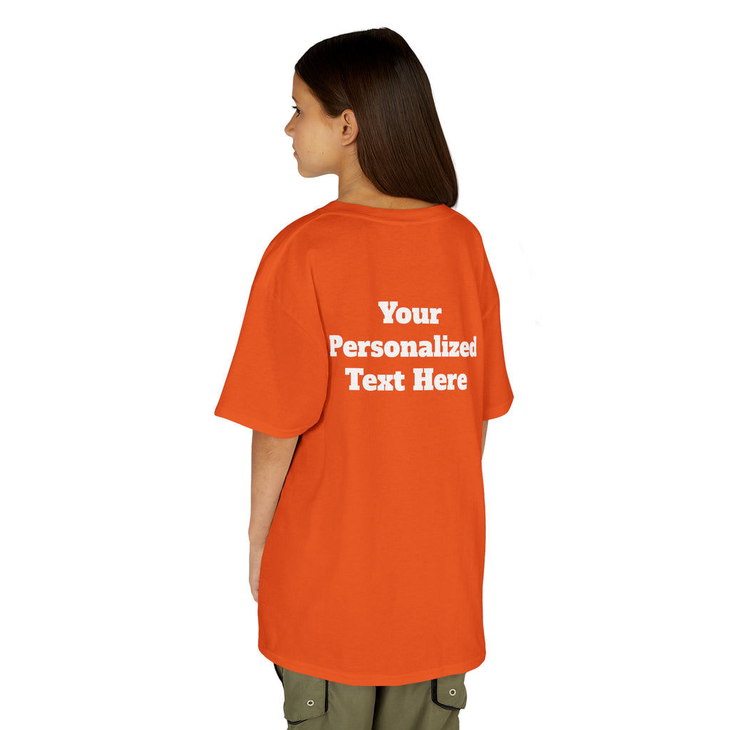 Personalized Tee for Birthdays, Team & School — "Designed by  You" Customizable Kids T-Shirt