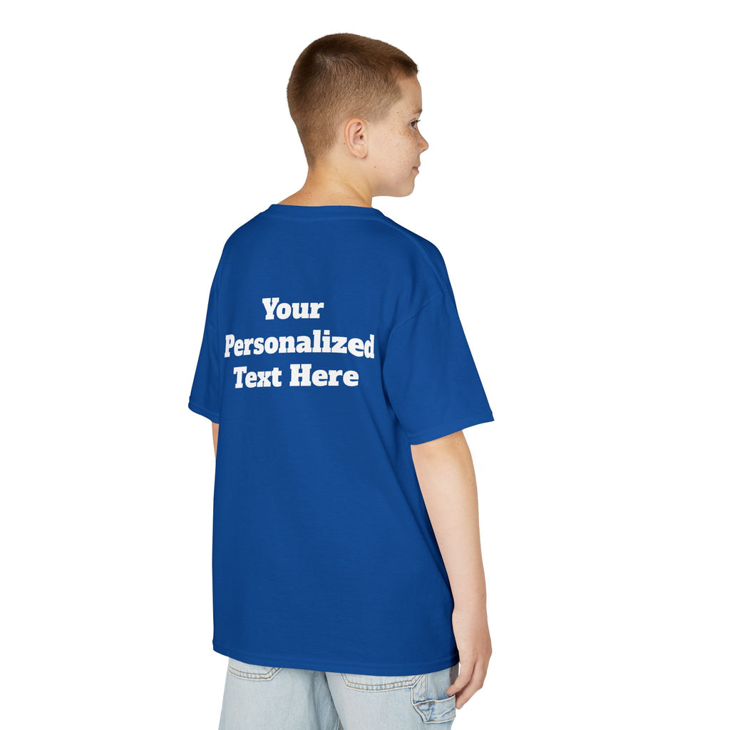 Personalized Tee for Birthdays, Team & School — "Designed by  You" Customizable Kids T-Shirt