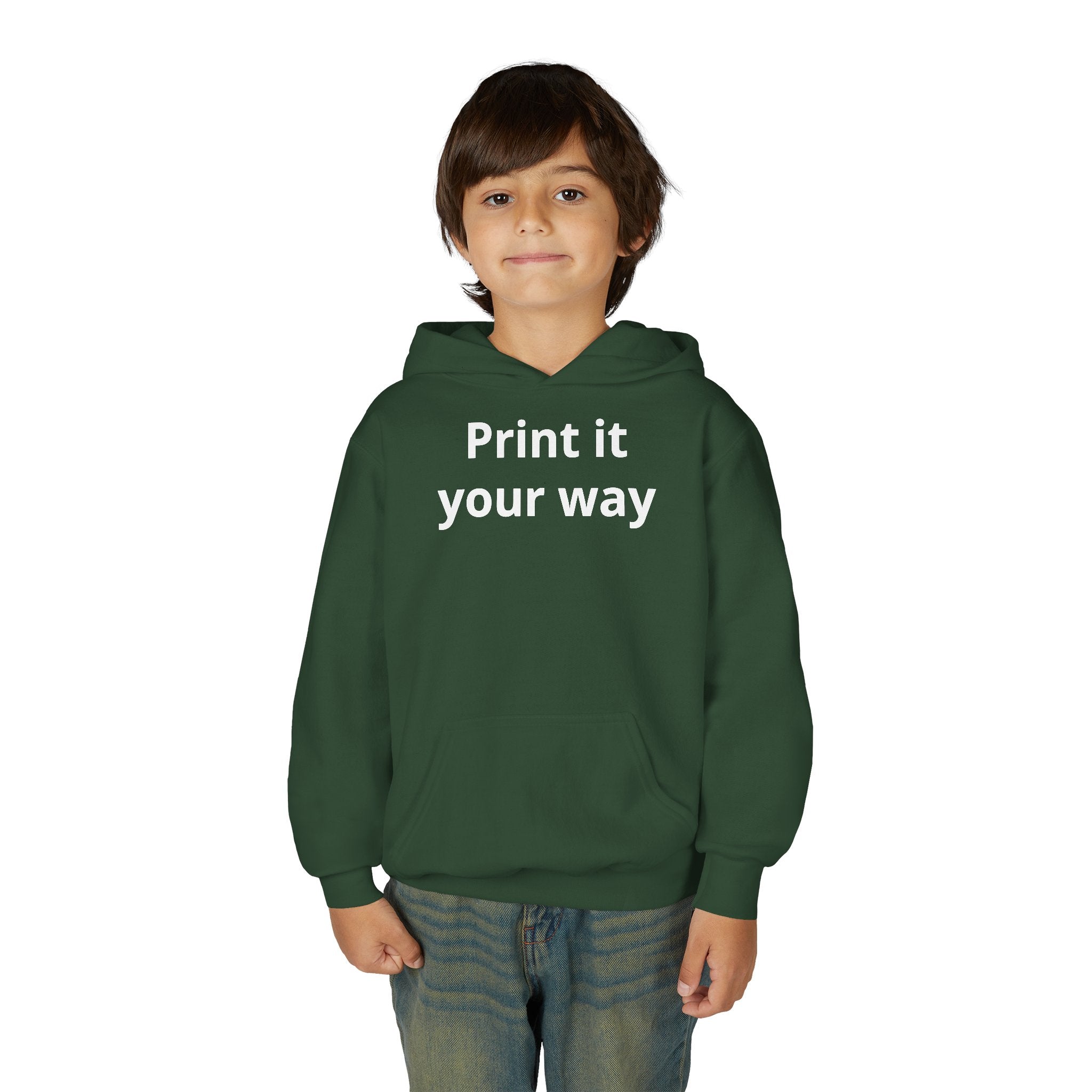 "Designed by You"  – Youth Customizable Kids' Pullover
