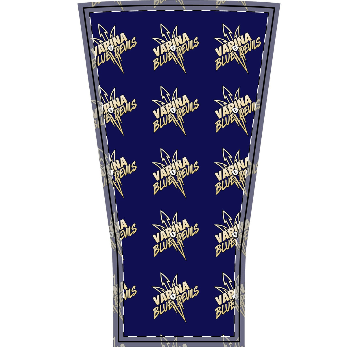 Varina Blue Devils Arm Sleeves — Navy Sports Compression Sleeve