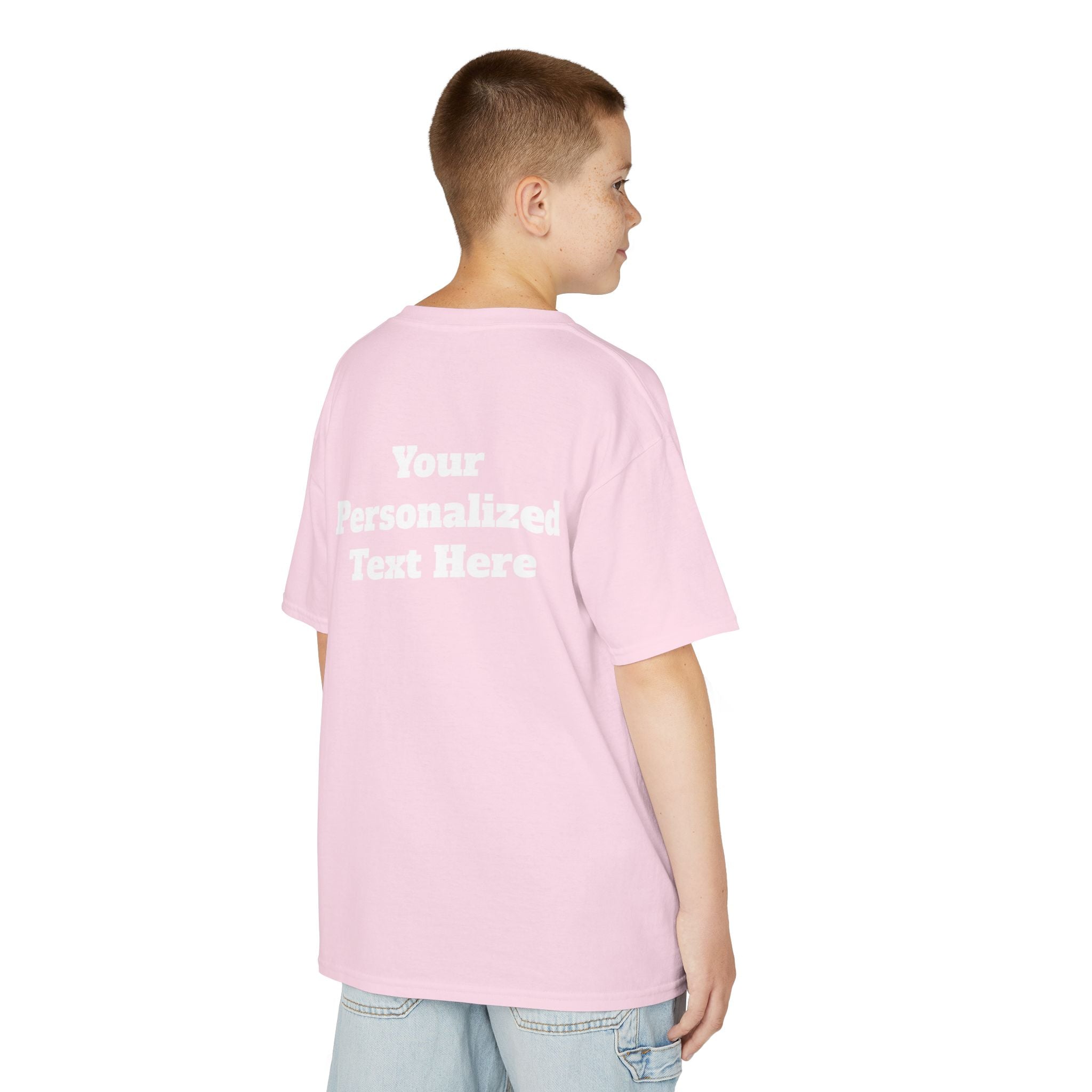 Personalized Tee for Birthdays, Team & School — "Designed by  You" Customizable Kids T-Shirt