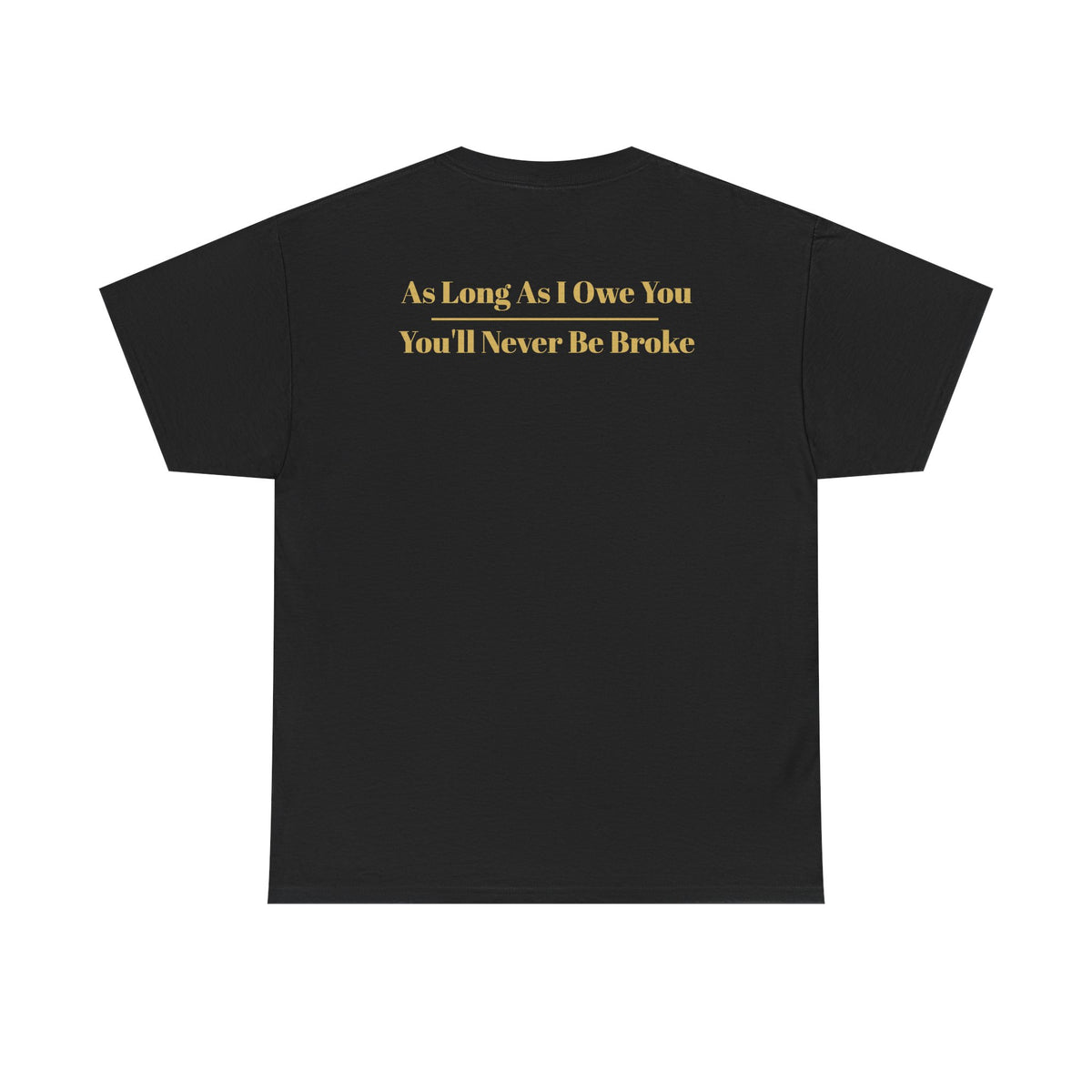 “IOU" Funny Unisex — Graphic Tee