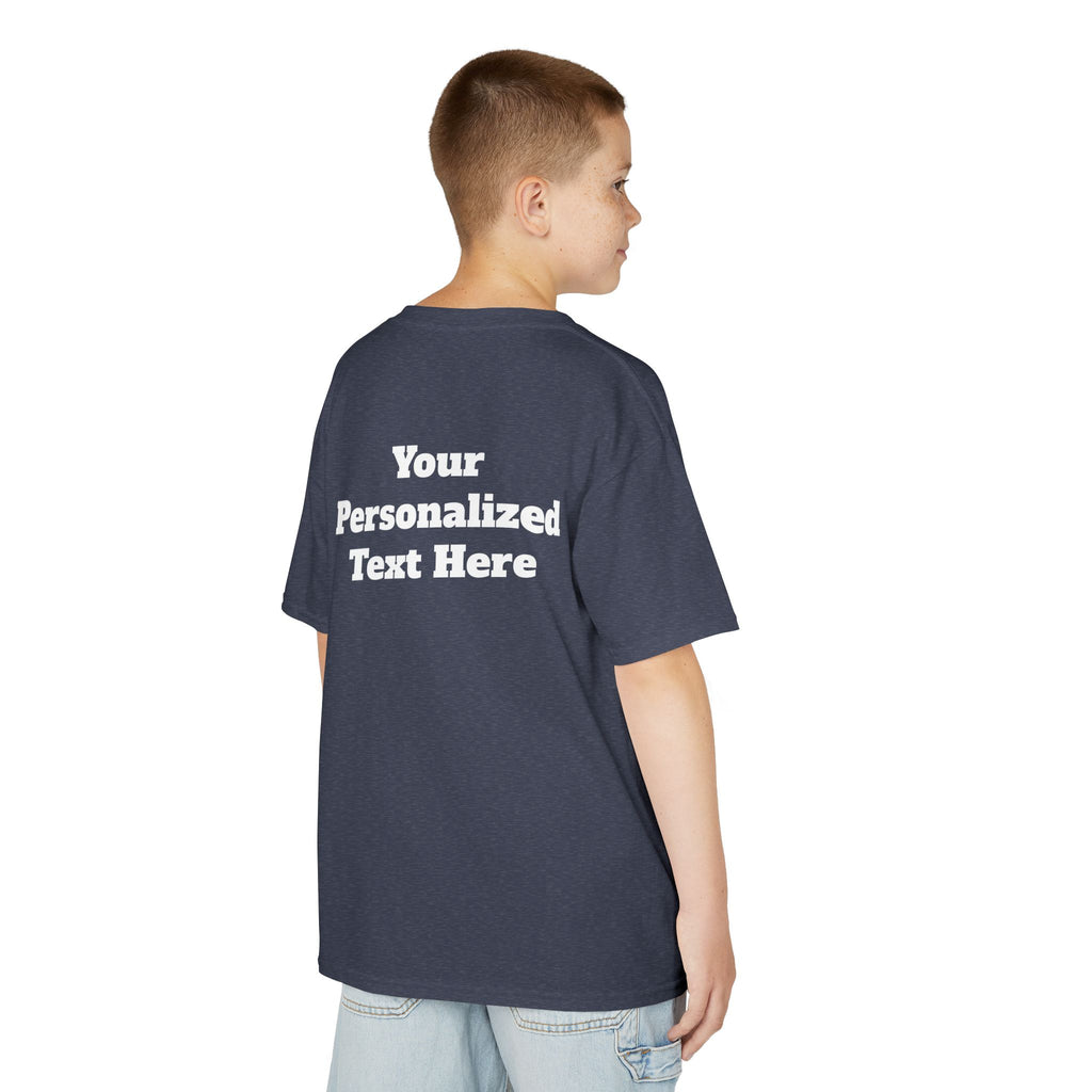 Personalized Tee for Birthdays, Team & School — "Designed by  You" Customizable Kids T-Shirt