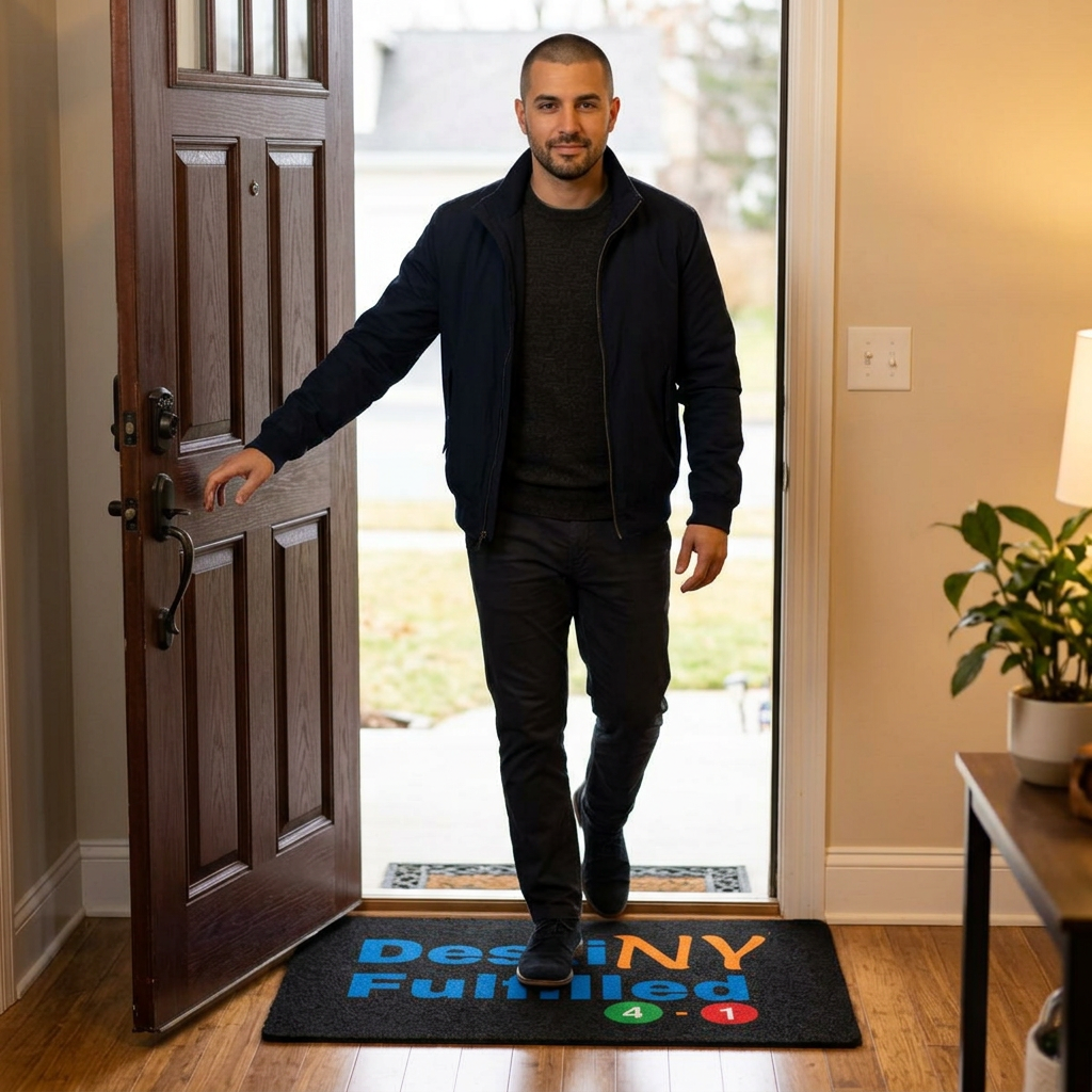 "DestiNY Fulfilled" Doormat — New York Championship