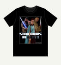 Black Force Rebels T-Shirt — Retro Sci‑Fi Movie Crew Tee