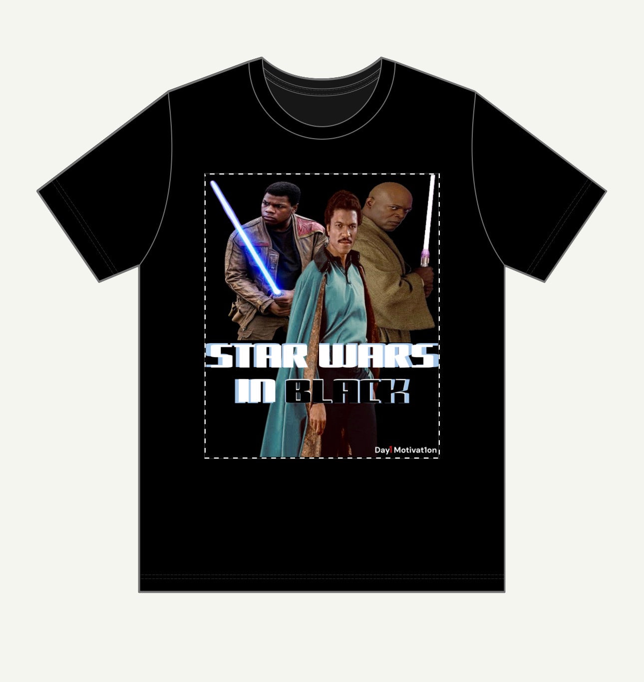 Black Force Rebels T-Shirt — Retro Sci‑Fi Movie Crew Tee