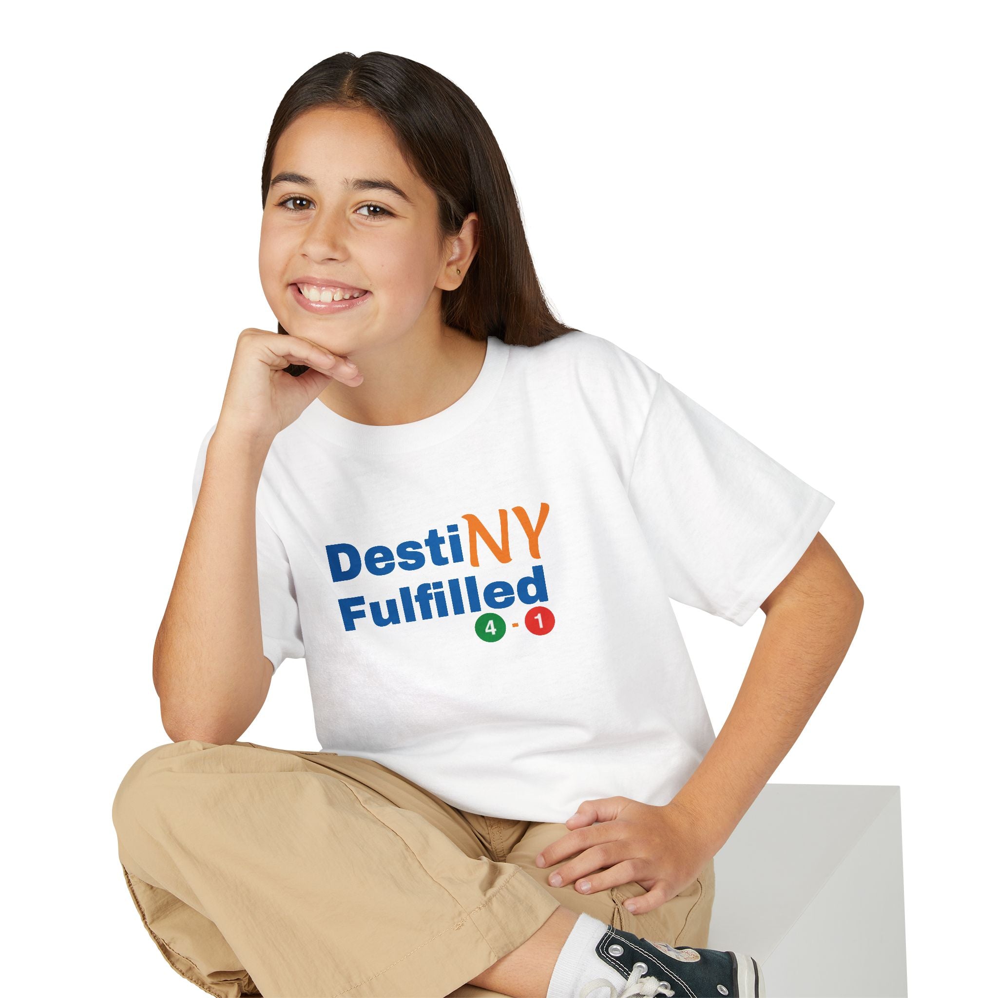"DestiNY Fulfilled" Youth Tee — 53 Years in the Making (New York Championship)