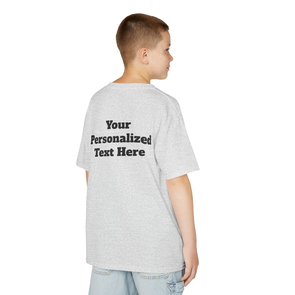 Personalized Tee for Birthdays, Team & School — "Designed by  You" Customizable Kids T-Shirt