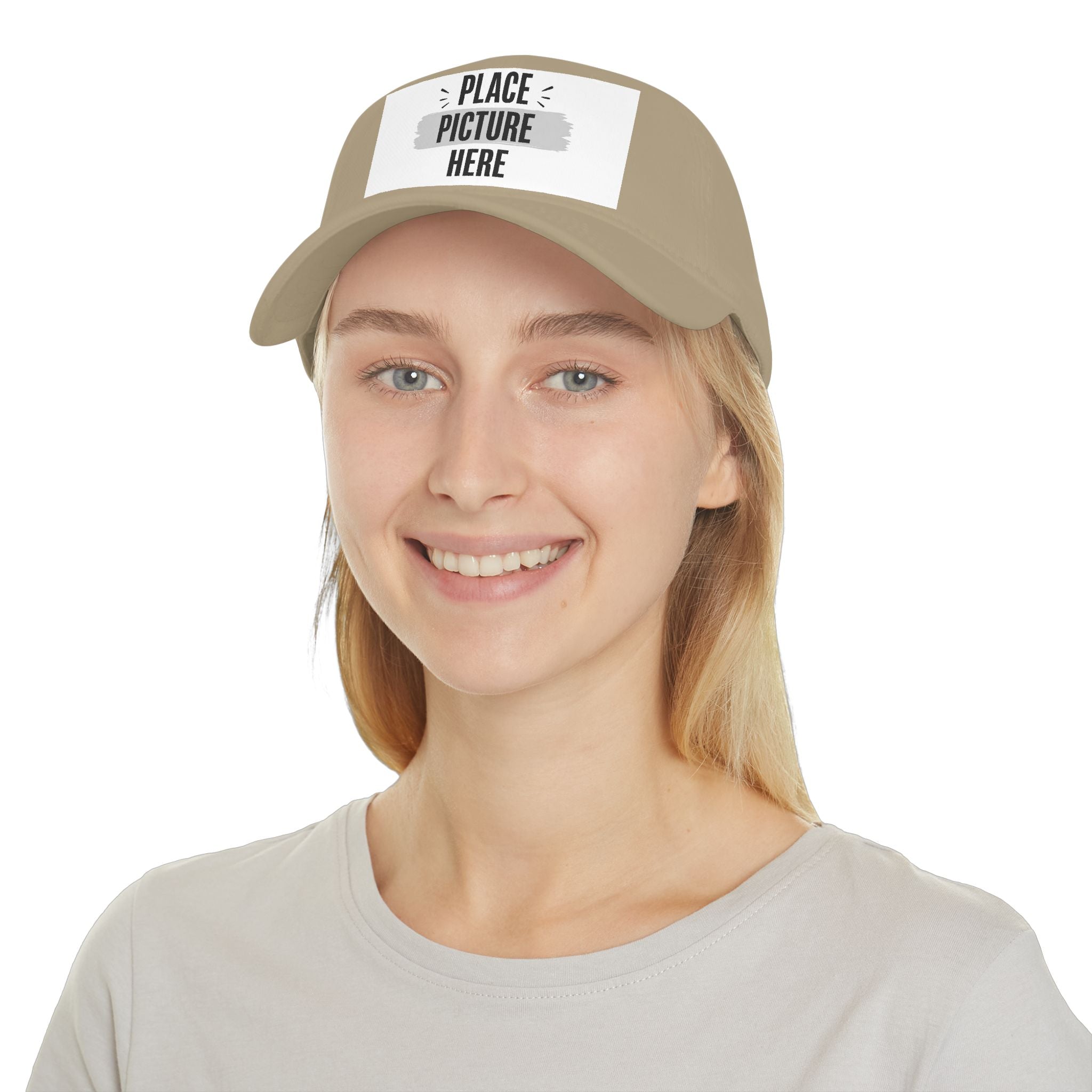 Custom Embroidered Baseball Cap(image)  — "Designed by You" Low-Profile Hat