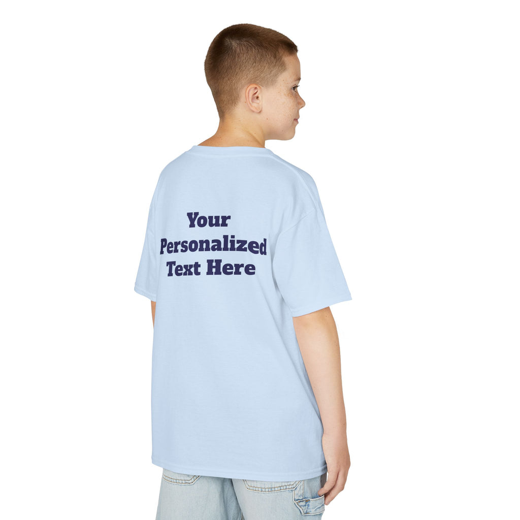 Personalized Tee for Birthdays, Team & School — "Designed by  You" Customizable Kids T-Shirt