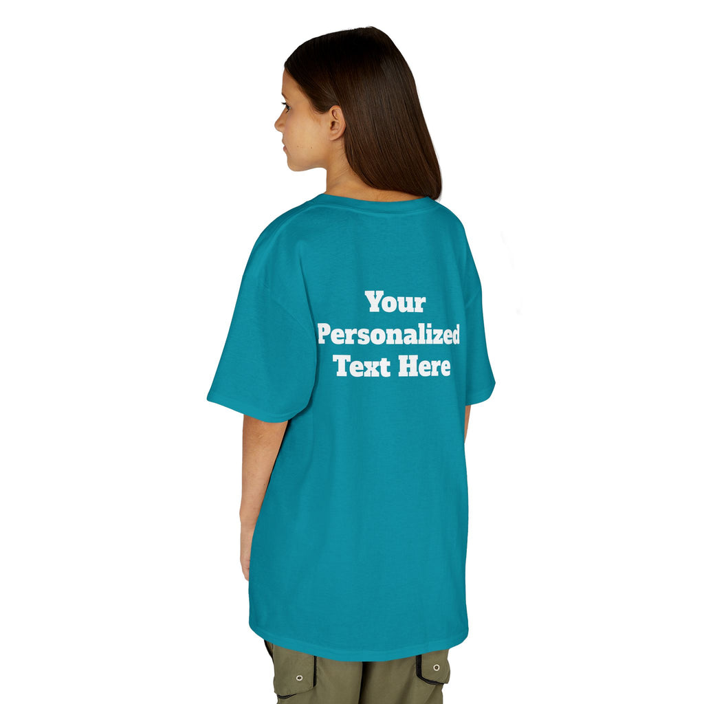 Personalized Tee for Birthdays, Team & School — "Designed by  You" Customizable Kids T-Shirt