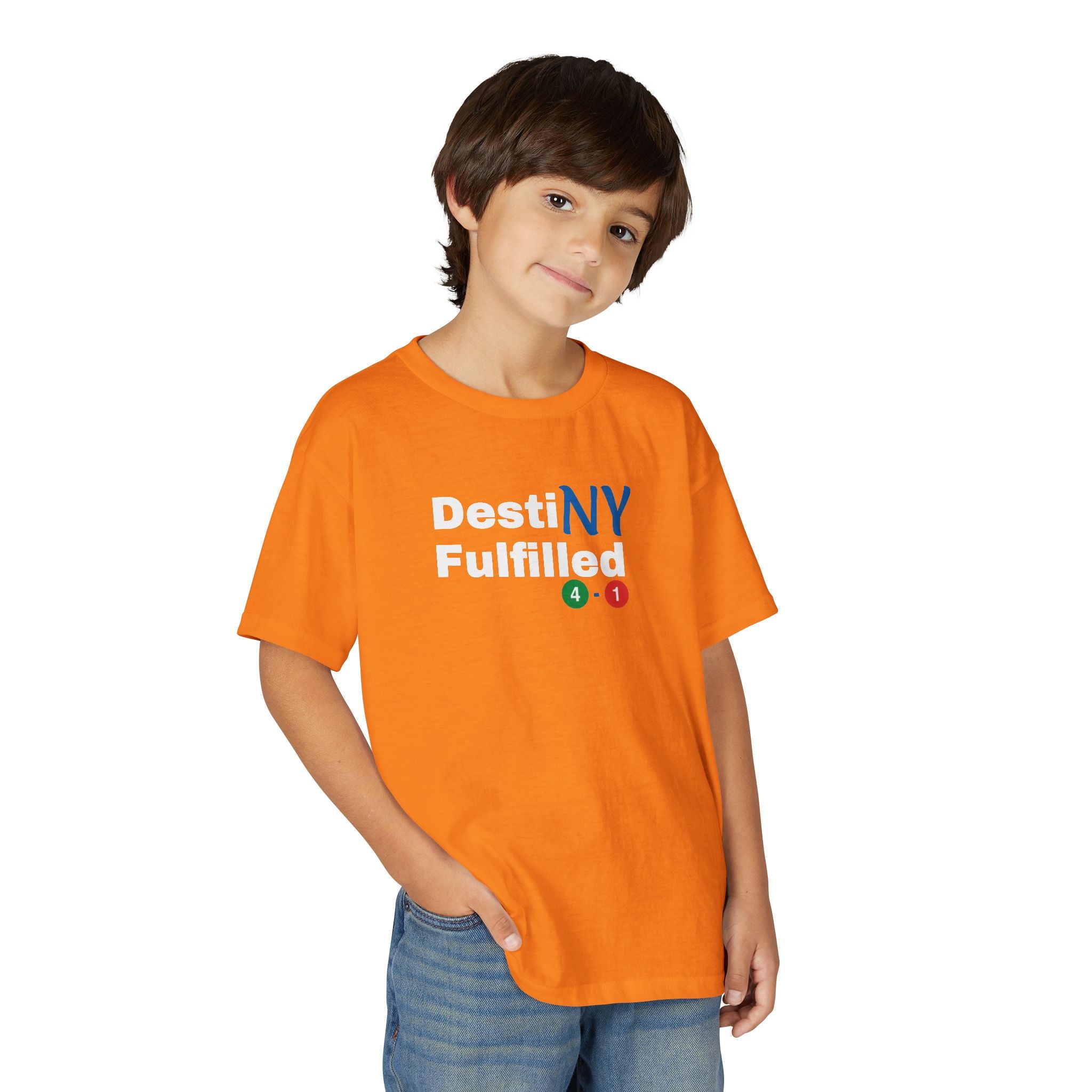 "DestiNY Fulfilled" Youth Tee — 53 Years in the Making (New York Championship)