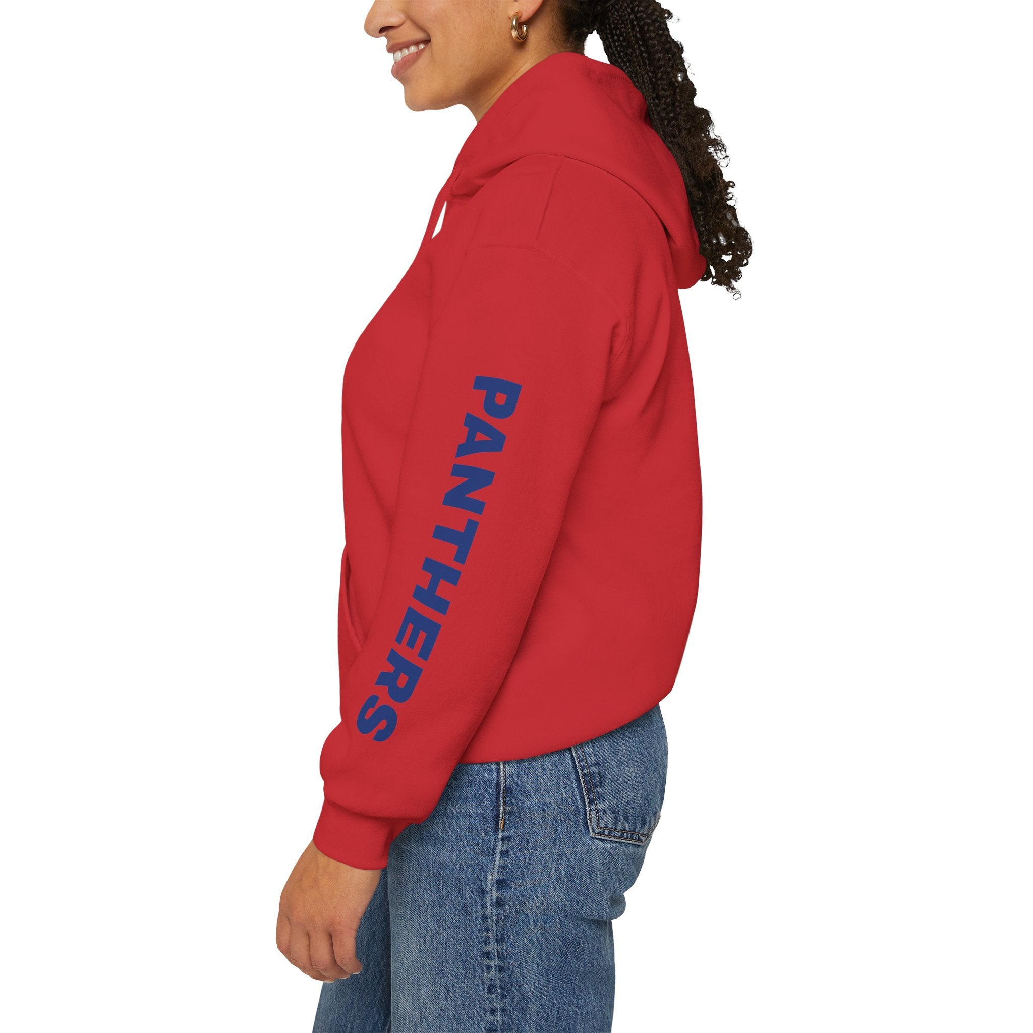Panther Mascot Hoodie — "This Is Our Den" Team Spirit Sweatshirt