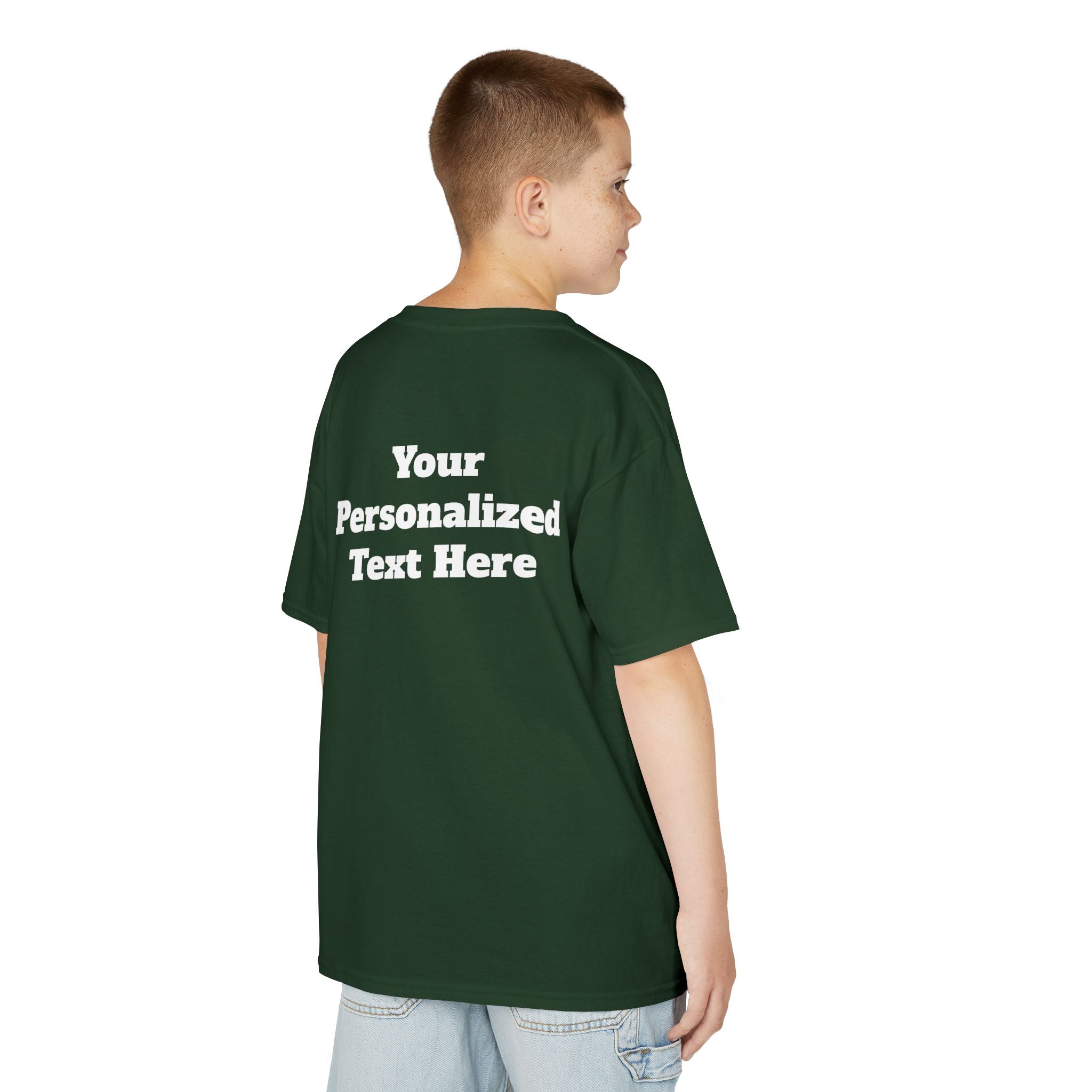Personalized Tee for Birthdays, Team & School — "Designed by  You" Customizable Kids T-Shirt