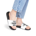 Customizable Women's Casual Slide(Image) — "Designed by You" Sandals with Interchangeable Strap