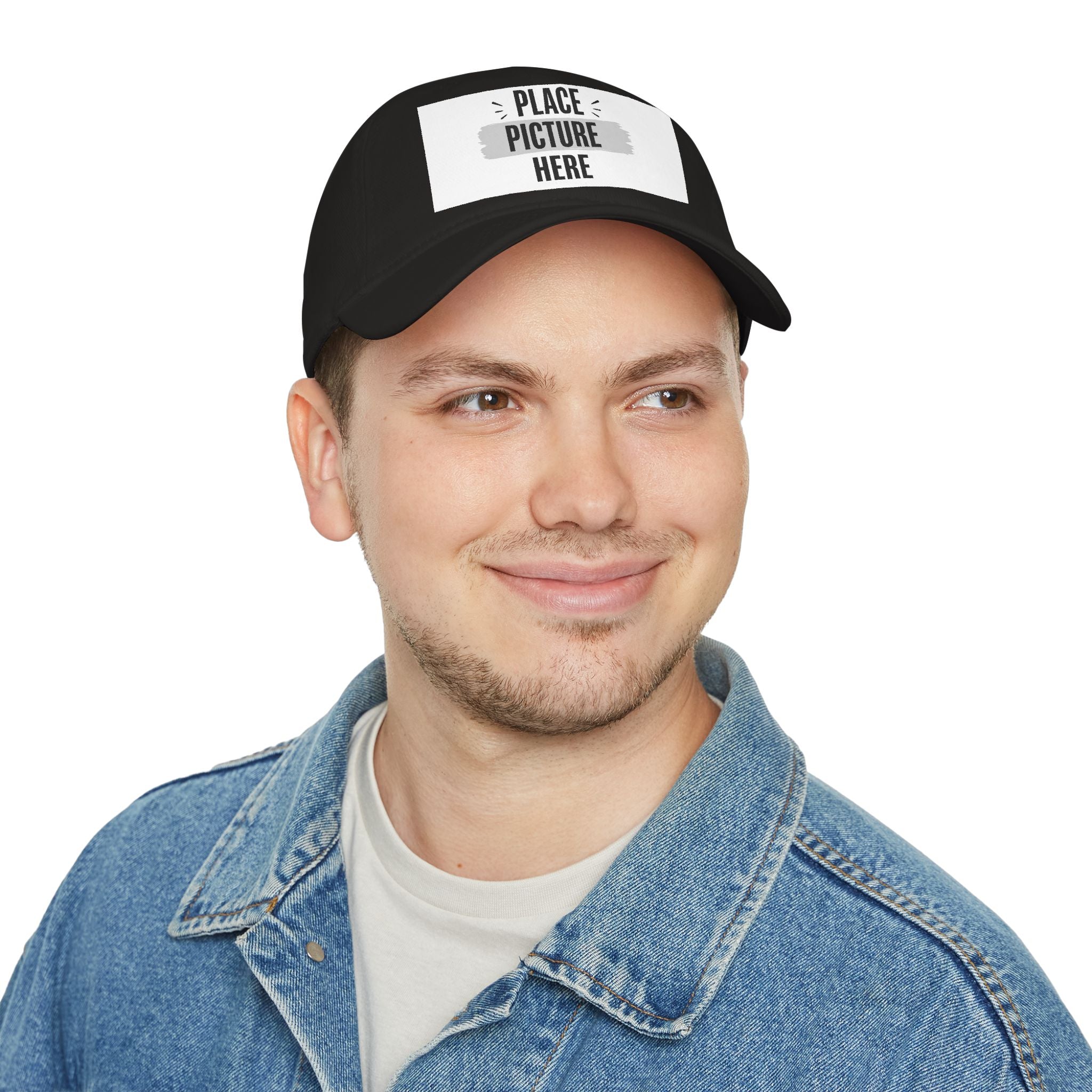 Custom Embroidered Baseball Cap(image)  — "Designed by You" Low-Profile Hat