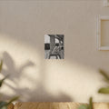 "Foot Bridge" - Black & White Bridge Photo Canvas