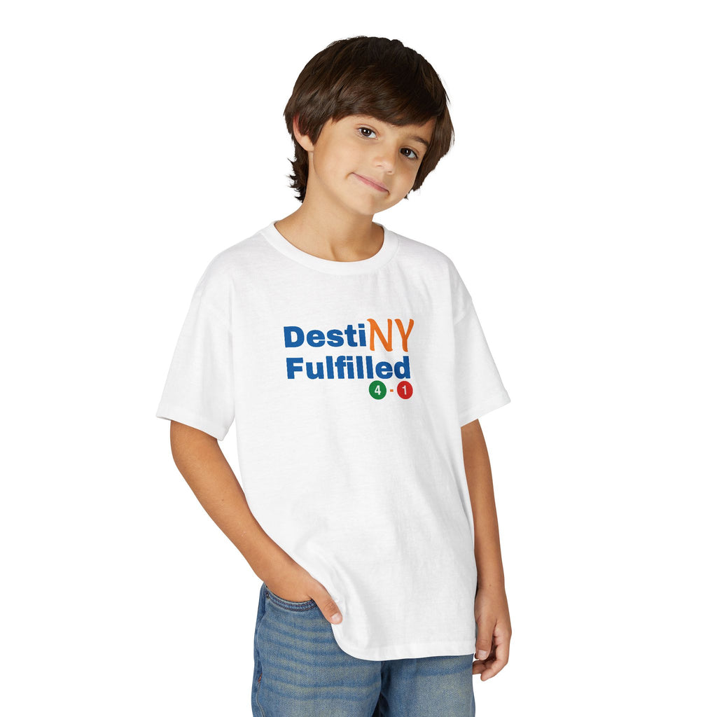 "DestiNY Fulfilled" Youth Tee — 53 Years in the Making (New York Championship)