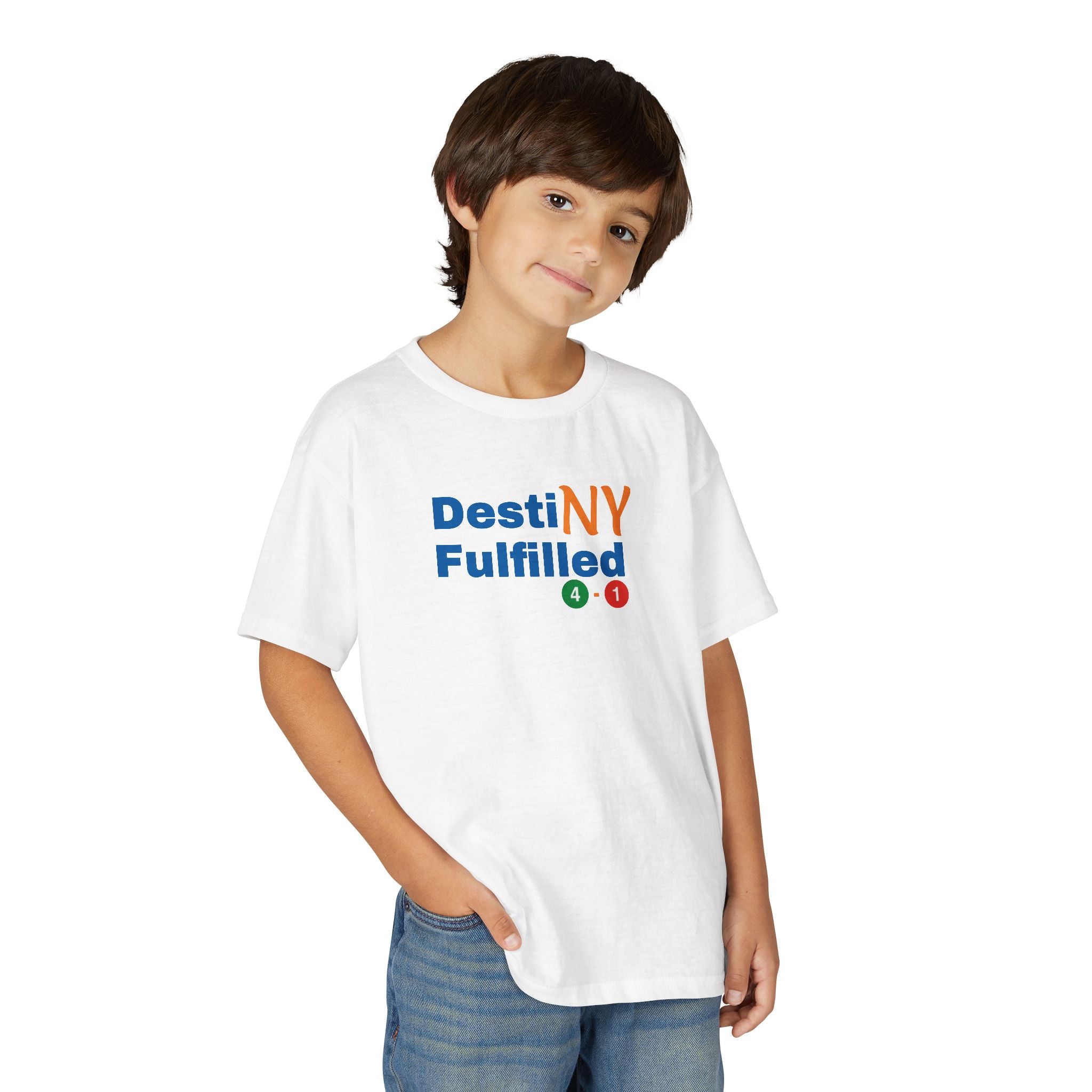 "DestiNY Fulfilled" Youth Tee — 53 Years in the Making (New York Championship)