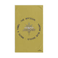 Varina Blue Devils Route 5 Hand Towel — Gold & Navy School Spirit Sports Towel