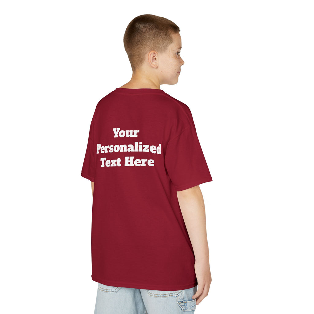Personalized Tee for Birthdays, Team & School — "Designed by  You" Customizable Kids T-Shirt